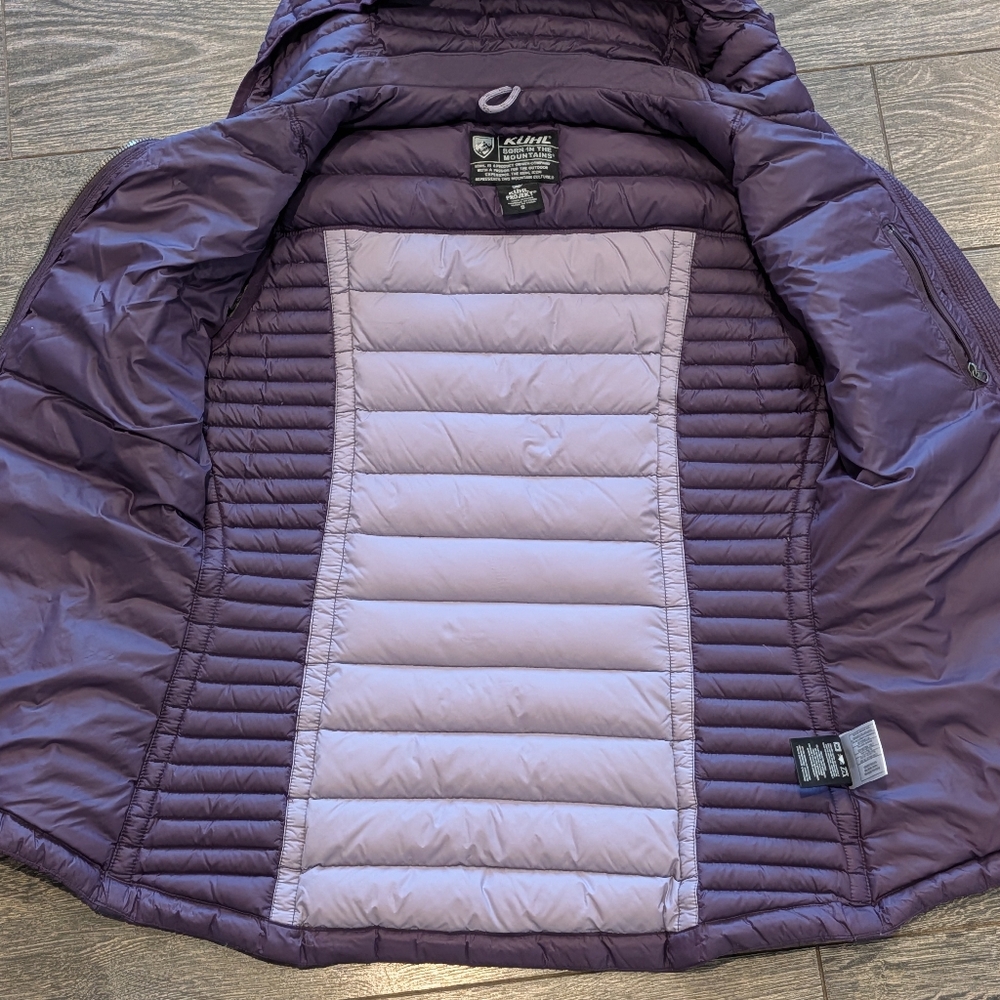 Womens Kuhl Spyfire Hooded Vest. Purple size Small - Picture 6 of 14